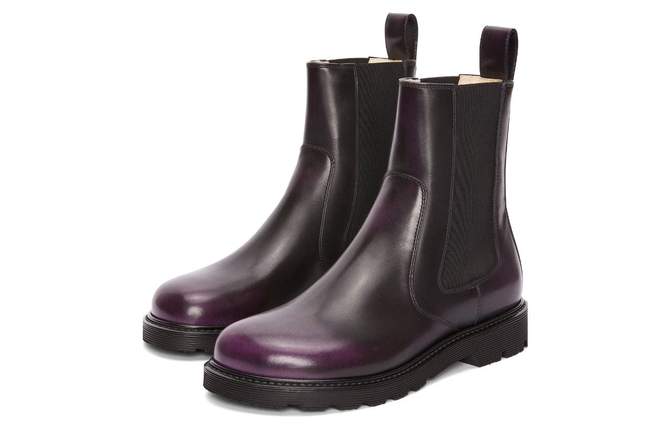 (W) LOEWE Chelsea Boot 'Black Purple' 圖 2