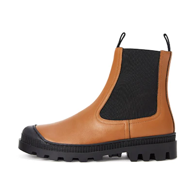 (W) LOEWE Chelsea Boot 'Brown Leather'