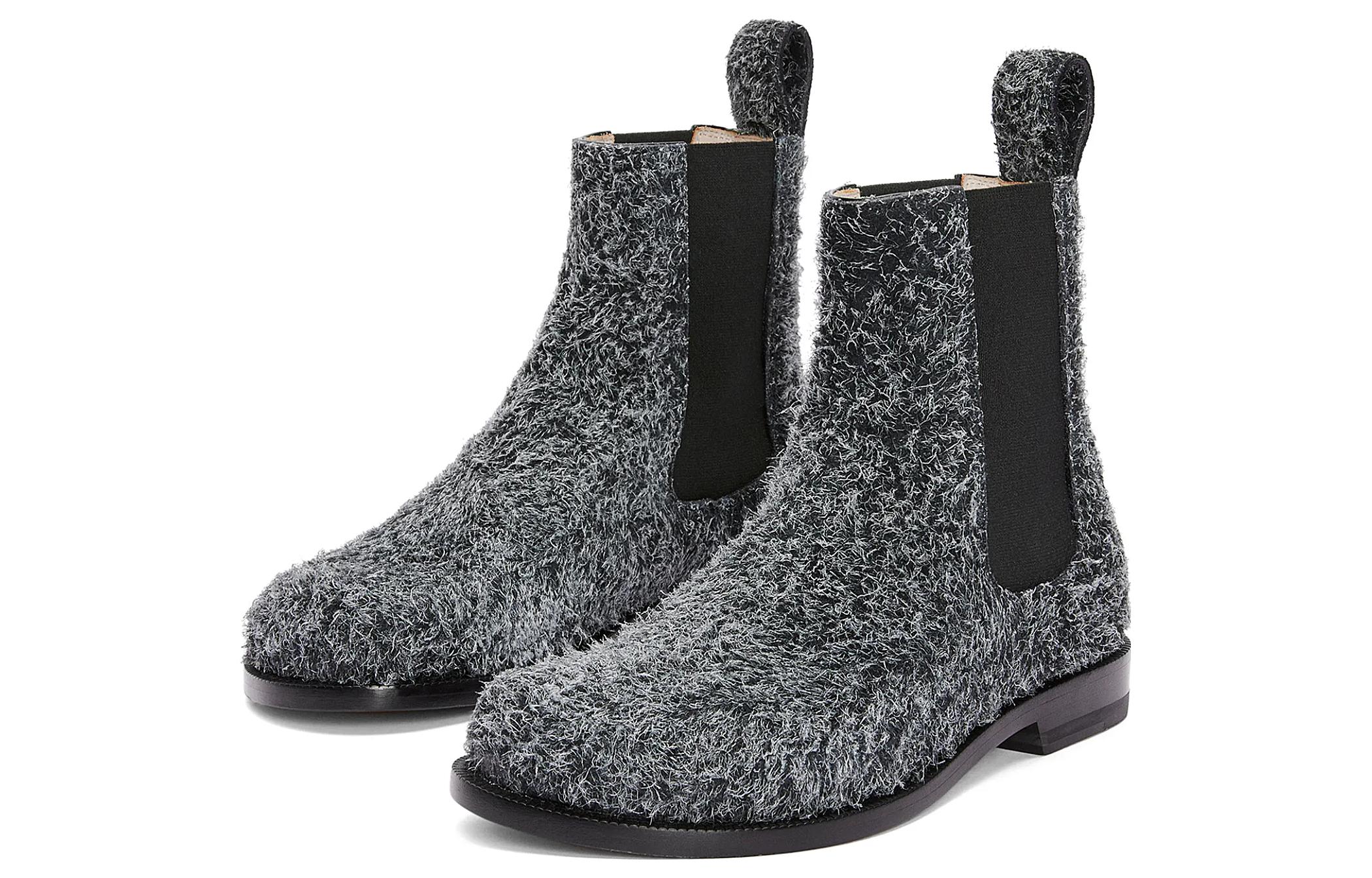 (W) LOEWE Chelsea Boot 'Carbon' 圖 3