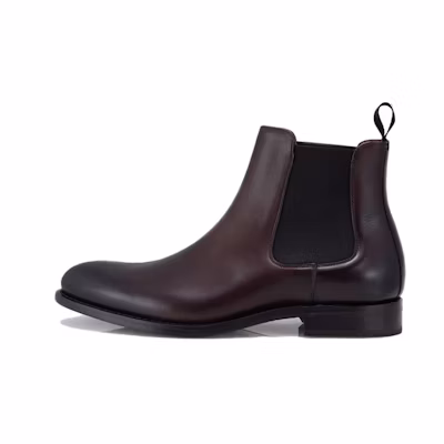 (W) LOEWE Chelsea Boot 'Dark Brown Calfskin'