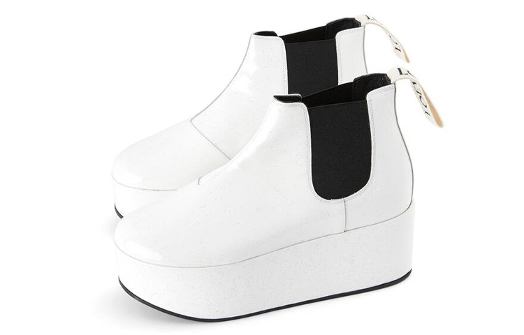 (W) LOEWE Chelsea Boot 'White Calfskin' 圖 3
