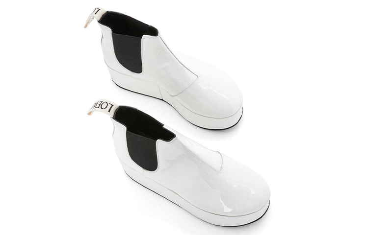 (W) LOEWE Chelsea Boot 'White Calfskin' 圖 4