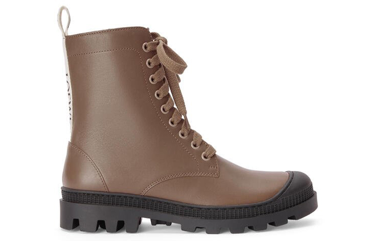 (W) LOEWE Chunky Heel Lace-up Boot 'Coffee' 圖 2