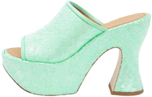 (Women) LOEWE Comfort Fashion Sandal 'Green Sequins' L616379X20-4180 (Women) LOEWE Comfort Fashion Sandal 'Green Sequins' L616379X20-4180