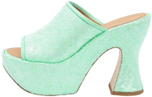 (Women) LOEWE Comfort Fashion Sandal 'Green Sequins' L616379X20-4180 (Women) LOEWE Comfort Fashion Sandal 'Green Sequins' L616379X20-4180