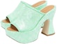 Order (W) Sandal Fesyen Selesa LOEWE 'Hijau Berkilauan' L616379X20-4180