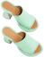 Lookbook (Women) LOEWE Comfort Fashion Sandal 'Green Sequins' L616379X20-4180