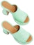 Lookbook (W) Sandal Fesyen Selesa LOEWE 'Hijau Berkilauan' L616379X20-4180