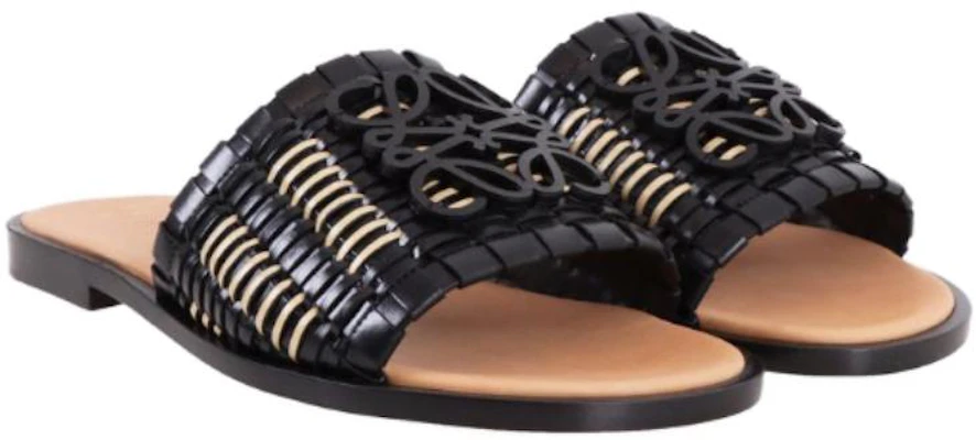 (Women) LOEWE Comfort Woven Slide 'Black' L814465X04-1208 Lookbook (Women) LOEWE Comfort Woven Slide 'Black' L814465X04-1208