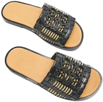 Purchase LOEWE 羅意威 舒適編織涼拖 女款 黑色