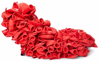 (Women) LOEWE Comic Balloon Pump 'Red' L814S01X71-8804 (Women) LOEWE Comic Balloon Pump 'Red' L814S01X71-8804