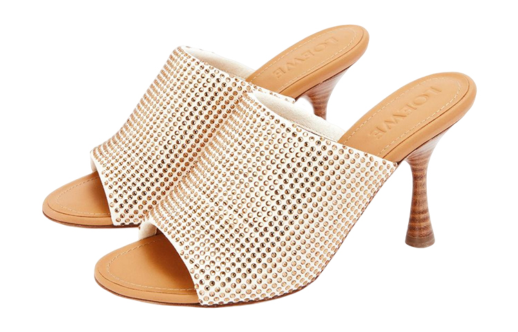 (W) LOEWE Crystal Mule 'Champagne' 圖 2