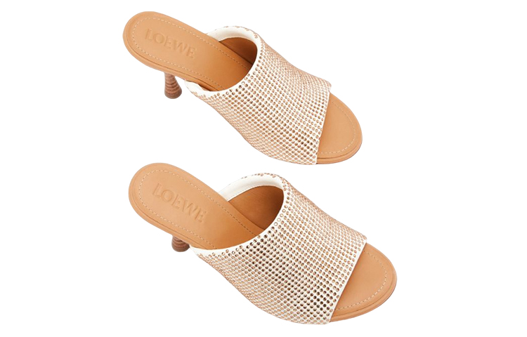 (W) LOEWE Crystal Mule 'Champagne' 圖 3