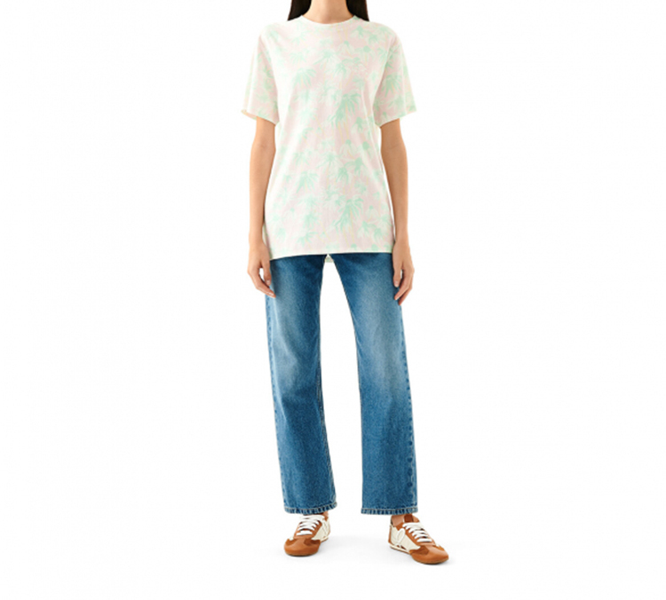 Shop (W) LOEWE 雛菊印花短袖T恤 S6109011SI-7238