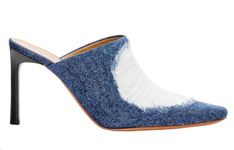 Order (W) 로에베 데님 하이힐 블루 (Loewe Denim High Heel Blue) L815379X40-6395