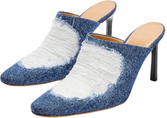 (W) 로에베 데님 하이힐 블루 (Loewe Denim High Heel Blue) L815379X40-6395 Order (W) 로에베 데님 하이힐 블루 (Loewe Denim High Heel Blue) L815379X40-6395
