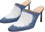 Lookbook (W) 로에베 데님 하이힐 블루 (Loewe Denim High Heel Blue) L815379X40-6395