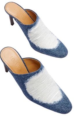 (W) 로에베 데님 하이힐 블루 (Loewe Denim High Heel Blue) L815379X40-6395 Shop (W) 로에베 데님 하이힐 블루 (Loewe Denim High Heel Blue) L815379X40-6395