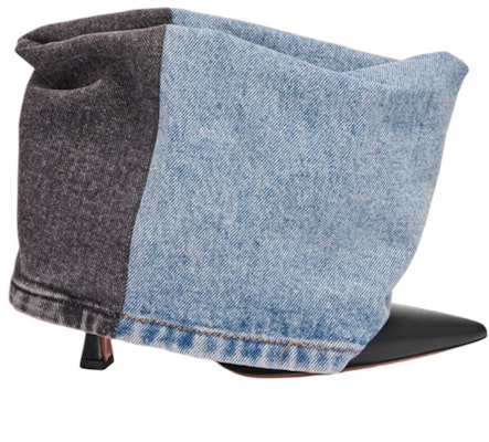 (Women) LOEWE Denim Pointed Ankle Boot 'Blue Grey' L815S01X49-5123 Order (Women) LOEWE Denim Pointed Ankle Boot 'Blue Grey' L815S01X49-5123