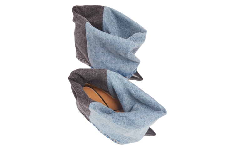 Shop (W) LOEWE Botines Vaqueros Punta Fina 'Azul Gris' L815S01X49-5123