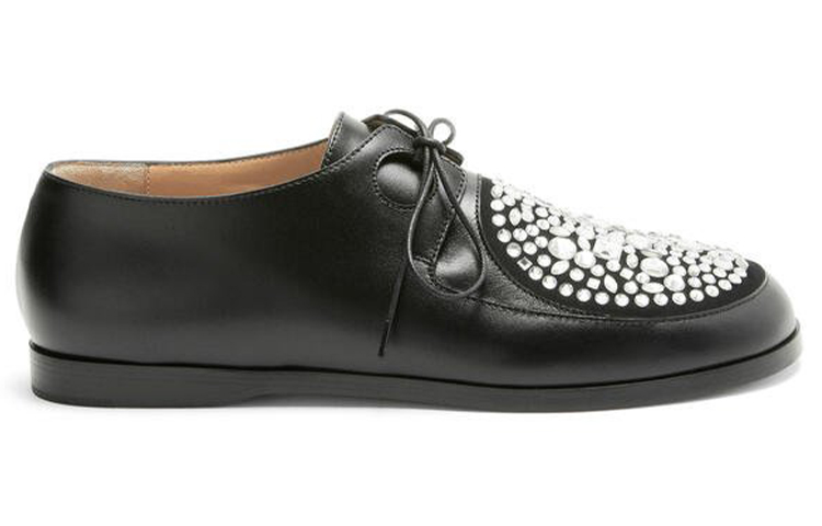 (W) LOEWE Derby 'Black Calfskin Disc' 圖 2