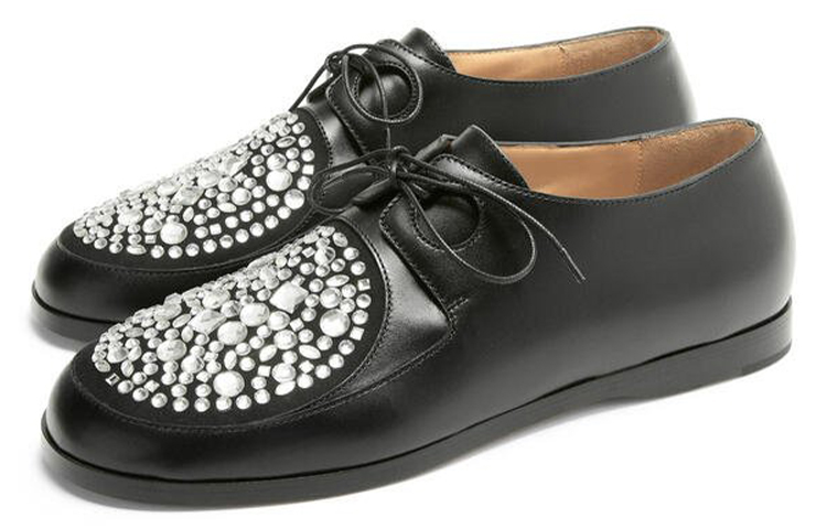 (W) LOEWE Derby 'Black Calfskin Disc' 圖 3