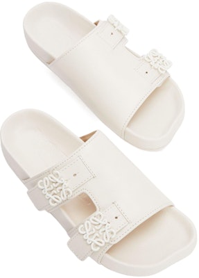 (Women) LOEWE Ease Slide 'Anthurium White' L815465X95-5977 Purchase (Women) LOEWE Ease Slide 'Anthurium White' L815465X95-5977