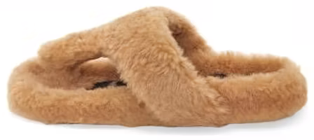 (Women) LOEWE Ease Toe Post Slippers 'Shearling - Medium Concealer' L815465X80-8812 (Women) LOEWE Ease Toe Post Slippers 'Shearling - Medium Concealer' L815465X80-8812
