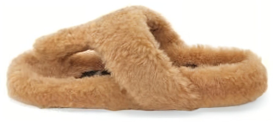 (Women) LOEWE Ease Toe Post Slippers 'Shearling - Medium Concealer' L815465X80-8812 Buy (Women) LOEWE Ease Toe Post Slippers 'Shearling - Medium Concealer' L815465X80-8812