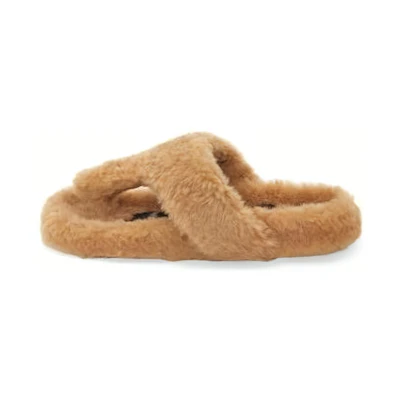 (W) LOEWE Ease Toe Post Slippers 'Shearling - Medium Concealer'