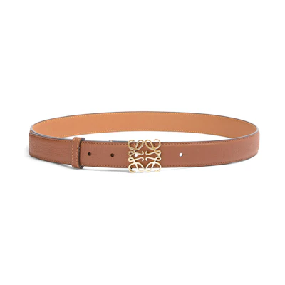 (Women) LOEWE Elegant Brown Leather Belt - 2.8cm Width. E619Z26X04-2526