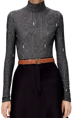 (W) LOEWE 优雅棕色皮带 - 2.8厘米宽 E619Z26X04-2526 Lookbook (W) LOEWE 优雅棕色皮带 - 2.8厘米宽 E619Z26X04-2526