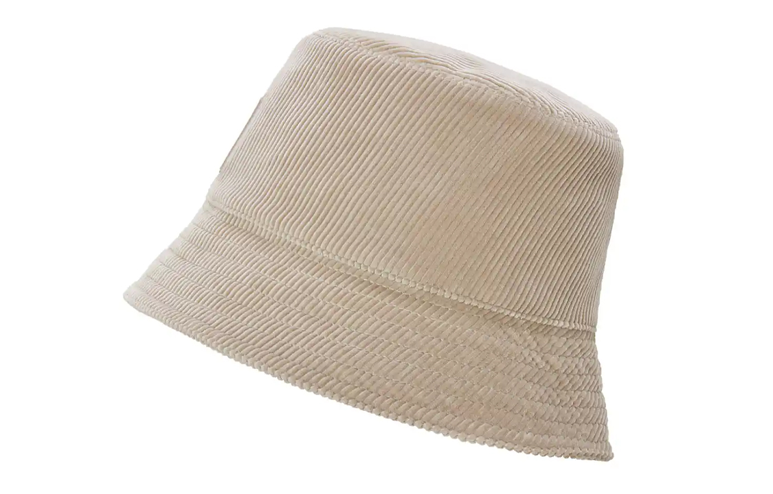 Lookbook (Women) LOEWE Embossed Patch Solid Color Bucket Hat Women’s Khaki. K820HB1X65-1120
