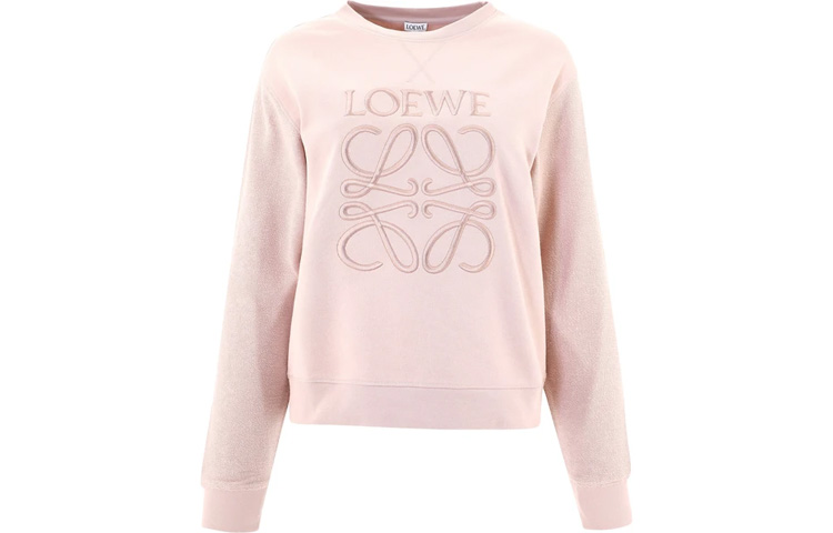 Order (W) LOEWE 刺繡標誌圓領衛衣 粉色 S359341XA8-7739