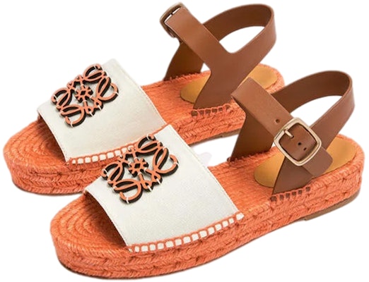 (Women) LOEWE Espadrille Comfort Sandals 'White' L616283X17-2219 Order (Women) LOEWE Espadrille Comfort Sandals 'White' L616283X17-2219