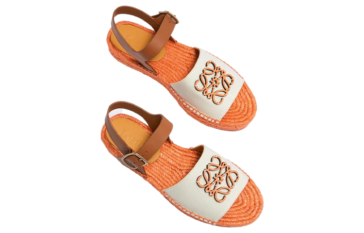 Lookbook (W) Sandal LOEWE Espadrille Comfort 'Putih' L616283X17-2219