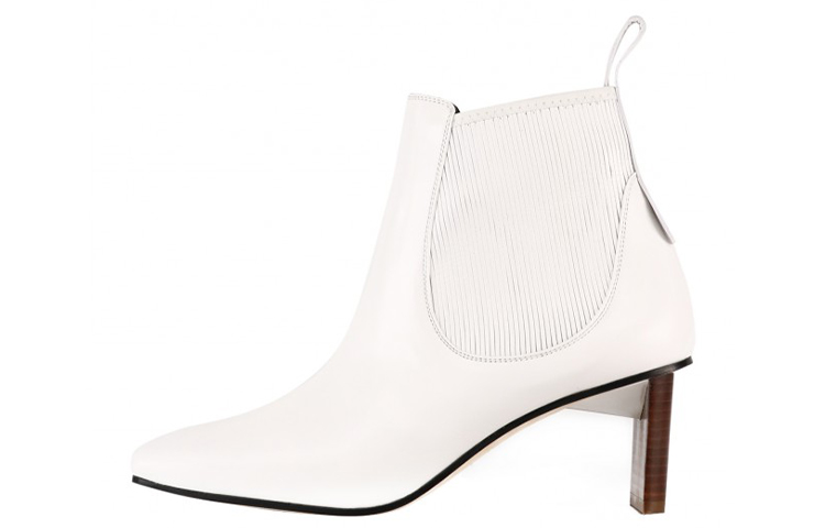 (Women) LOEWE Fashion High-Heel Sneaker 'White Leather' L815286X03-2100