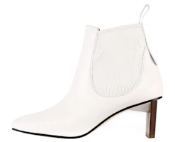 (Women) LOEWE Fashion High-Heel Sneaker 'White Leather' L815286X03-2100 (Women) LOEWE Fashion High-Heel Sneaker 'White Leather' L815286X03-2100