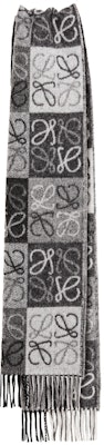 (Women) LOEWE Fashion Logo Print Scarf in Black 0010793479 Order (Women) LOEWE Fashion Logo Print Scarf in Black 0010793479