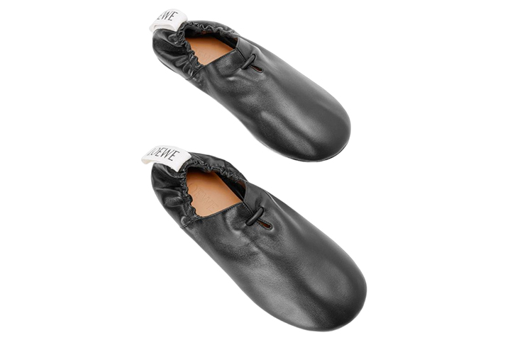 (W) LOEWE Flamenco 'Black Ballet Flats' 圖 4