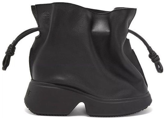 (Women) LOEWE Flamenco 'Black Suede' L815285X54-1100 Order (Women) LOEWE Flamenco 'Black Suede' L815285X54-1100