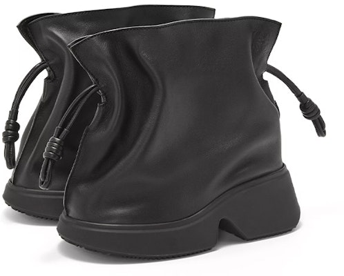(Women) LOEWE Flamenco 'Black Suede' L815285X54-1100 Lookbook (Women) LOEWE Flamenco 'Black Suede' L815285X54-1100