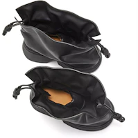 Shop (W) LOEWE Flamenco 'Hitam Suede' L815285X54-1100