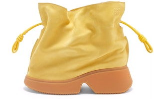 (Women) LOEWE Flamenco 'Yellow Suede' L814285X35-8100 (Women) LOEWE Flamenco 'Yellow Suede' L814285X35-8100