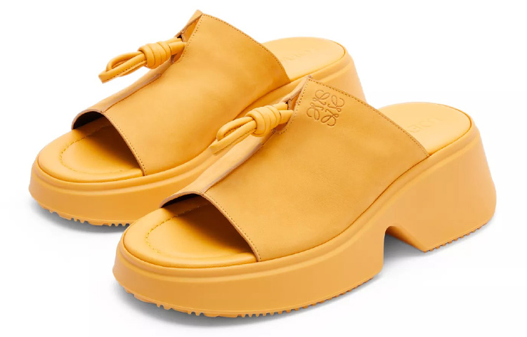 (W) LOEWE Flamenco Mule 'Yellow Fashion' 圖 3