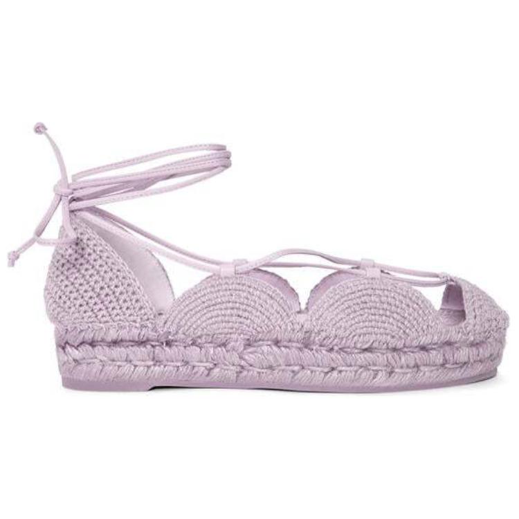 (W) LOEWE Flat Lace-Up Sneakers 'Purple' 圖 2