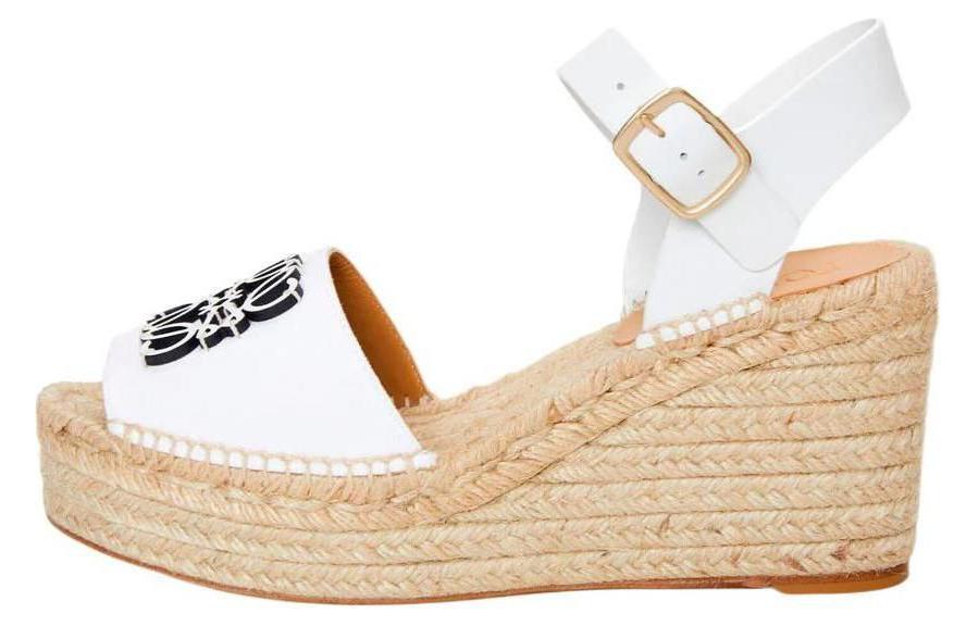 (Women) LOEWE Flat Sandal 'White Fashion' L616283X22-2100