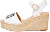 Buy (W) Sandal Rata LOEWE 'Fesyen Putih' L616283X22-2100