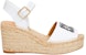(W) Sandal Rata LOEWE 'Fesyen Putih' L616283X22-2100