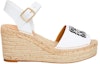 Order (W) Sandal Rata LOEWE 'Fesyen Putih' L616283X22-2100